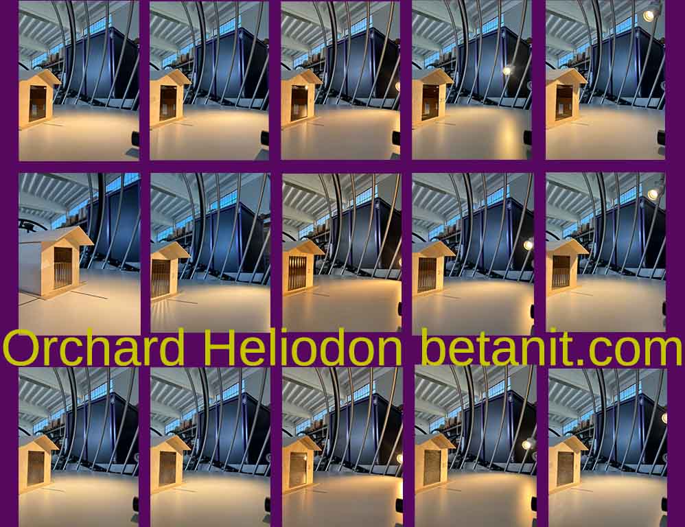 test on Orchard heliodon