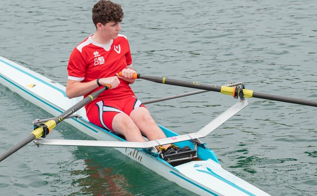Rowers from the Vittorino da Feltre
